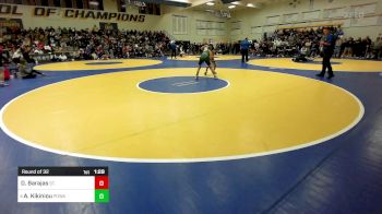 109 lbs Round Of 32 - Diego Barajas, St. Francis vs Arseni Kikiniou, Poway