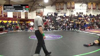 125 lbs 5th Place Match - Ava Sommers, Walsh Jesuit vs Yunuen Ayala, Canon-McMillan