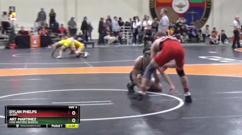 141 lbs 3rd Place Match - Art Martinez, Case Western Reserve vs Dylan Phelps, Olivet