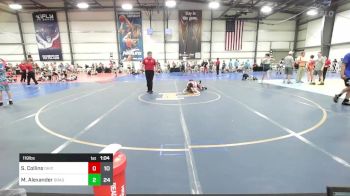 119 lbs Rr Rnd 2 - Stephen Collins, Ohio Titan Scarlet vs Max Alexander, Brady Strong