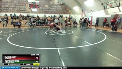 145 lbs Cons. Semi - Teyten Flores, Lake Roosevelt vs Evan Roxby, Okanogan