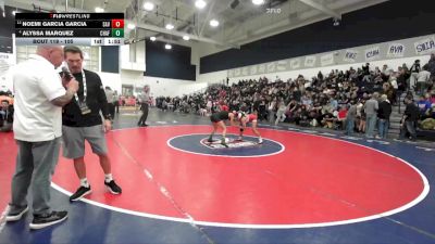 105 lbs Quarterfinal - Noemi Garcia Garcia, Savanna vs Alyssa Marquez, Chaffey