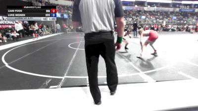 110 lbs Consi Of 8 #1 - Liam Foos, Nixa Youth Wrestling vs Luke Meinen, Cstc