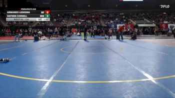 126 lbs Champ. Round 1 - Armando Ledesma, American Falls vs Hayden Cornell, Burns