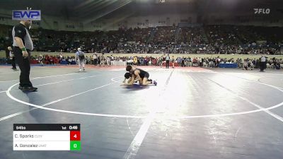 94 lbs Consi Of 32 #2 - Carlos Sparks, Cleveland Public Schools vs Antonio Gonzalez, Unattached