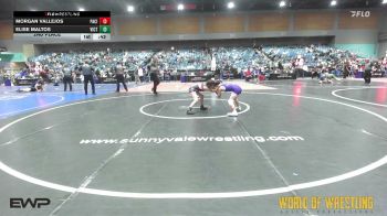 73 lbs 2nd Place - Morgan Vallejos, Pacific Edge Wrestling vs Elise Maltos, Victory Wrestling Club,wa