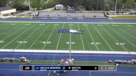 Replay: Lincoln Memorial vs Barton College | Sep 21 @ 2 PM