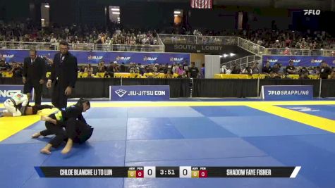 Shadow Faye Fisher vs Chloe Blanche Li To Lun 2026 Pan Kids Jiu-Jitsu IBJJF Championship