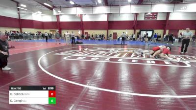 125 lbs Consi Of 4 - Billy Colloca, Oneonta vs Dominic Gangi, New England College