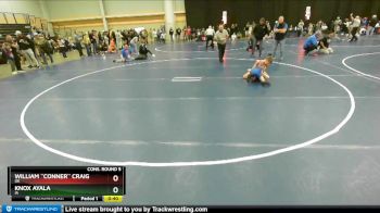 63 lbs Cons. Round 5 - William ``Conner`` Craig, OK vs Knox Ayala, IA
