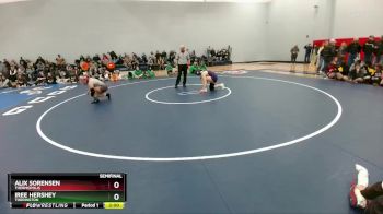 155 lbs Semifinal - Alix Sorensen, Thermopolis vs Iree Hershey, Torrington