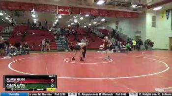 Round 3 - Austin James, Waverly-Shell Rock vs Austin Hesse, Wapsie Valley