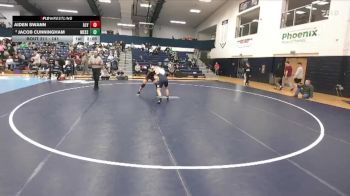141 lbs Cons. Round 3 - Aiden Swann, Alvernia vs Jacob Cunningham, Messiah