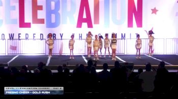 Fresno Cheer - Gold Rush [2026 L1.1 Evaluation (Cheer) Day 2] 2026 The CELEBRATION: West