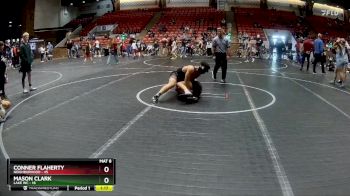 140 lbs Round 5 (6 Team) - Conner Flaherty, Neighborhood vs Mason Clark, Lake WC