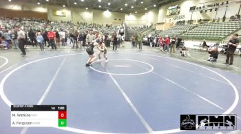 114 lbs Quarterfinal - Mason Watkins, Grizzly Express WC vs Archer Ferguson, Cornerstone