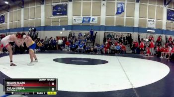 215 lbs Champ Round 1 (16 Team) - Dylan Krehl, East Noble vs Shaun Glass, New Palestine