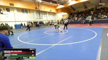 138 lbs Round 1 - Jesseca Hanna, Show Low vs Brooklinn Baldwin, Snowflake