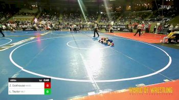 49 lbs Round Of 16 - Zeth Dykhouse, Massa's Maniacs vs Louis Taylor, Sebolt Wrestling Academy