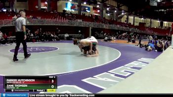 157 lbs Quarters & 1st Wb (16 Team) - Parker Hutchinson, Smith Center HS vs Zane Thomsen, Hastings