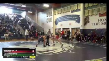 160 lbs Wrestleback 1 - Juan Medrano, Chaparral vs Cooper Hatch, Arbor View