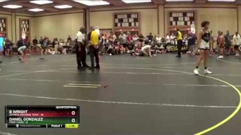 135 lbs Quarterfinals (8 Team) - B Wright, Olympia National Team vs Daniel Gonzalez, Frost Gang