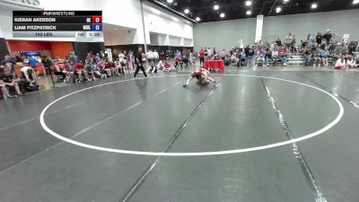 150 lbs Kieran Akerson, Team Nebraska vs Liam Fitzpatrick, Team Michigan - Blue