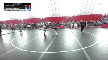 138 lbs Cons. Round 5 - Aidan Aure, Victory School Of Wrestling vs Cashtyn Botting, Team Nazar Training Center