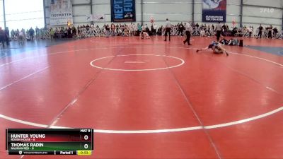 76 lbs Rd# 9- 2:15pm Saturday Final Pool - Thomas Radin, Nauman Red vs Hunter Young, Rough House