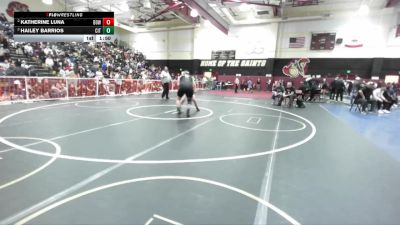 235 lbs Semifinal - Hailey Barrios, Citrus Valley vs Katherine Luna, Downey