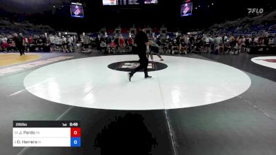 285 lbs Quarters - John Pardo, PA vs Daniel Herrera, IA