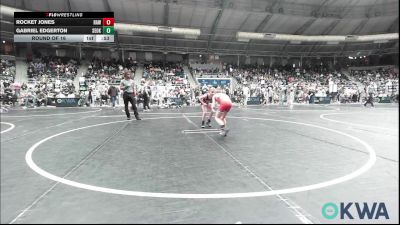 66 lbs Round Of 16 - Rocket Jones, Raw Wrestling Club vs Gabriel Edgerton, SEOK CRADLE KINGS