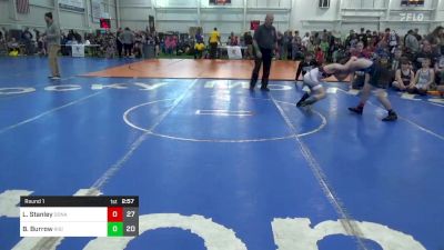 92 lbs Round 1 - Luke Stanley, Donahue Wrestling Academy vs Beau Burrow, Rising Kingz