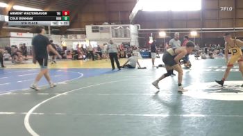 170 lbs 5th Place - Arment Waltenbaugh, The Hill School vs Cole Dunham, Iron Horse Wrestling Club