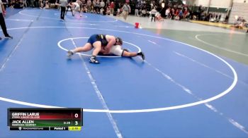 285 lbs Cons. Round 4 - Griffin LaRue, Otero Junior College vs Jack Allen, Nebraska-Kearney