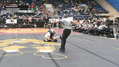3 - 138 lbs Semifinal - Nolan Milton, Staunton River vs Parker Withers, Skyline