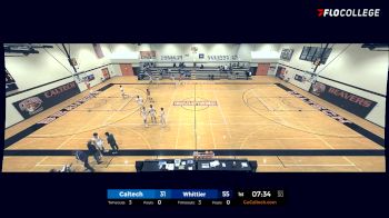 Replay: Whittier vs Caltech | Jan 22 @ 7 PM