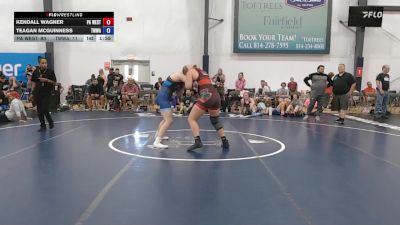 82 lbs Rr Rnd 3 - Kendall Wagner, PA West Black - W vs Teagan McGuinness, Team Worldwide - W