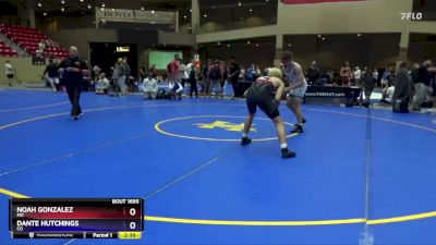 165 lbs Cons. Semi - Noah Gonzalez, MO vs Dante Hutchings, CO