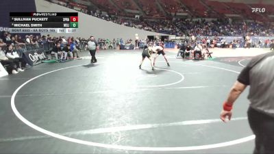 6A Boys 165 lbs Semifinal - Michael Smith, West Linn Boys vs Sullivan Puckett, Sprague Boys