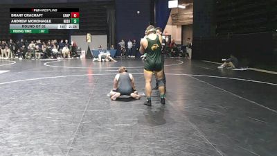 184 lbs Round Of 32 - Brant Cracraft, Campbell vs Andrew McMonagle, North Dakota State
