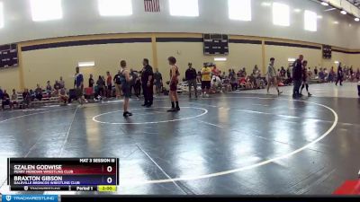 117 lbs Cons. Round 1 - Szalen Godwise, Perry Meridian Wrestling Club vs Braxton Gibson, Daleville Broncos Wrestling Club