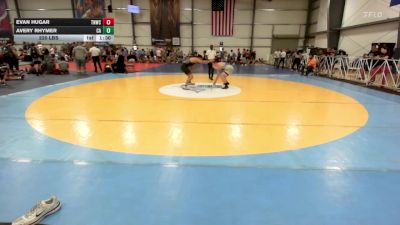 220 lbs Rr Rnd 1 - Evan Hugar, TNWC Purple vs Avery Rhymer, Combat Athletics