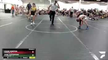 64 lbs Round 6 (8 Team) - Chase Simeton, Savage WA vs Zane Gustafson, FL Scorpions