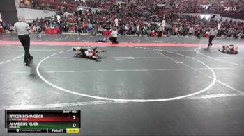 115 lbs Quarterfinal - Ryker Schingeck, X-Factor Elite vs Amadeus Kuck, Ringers