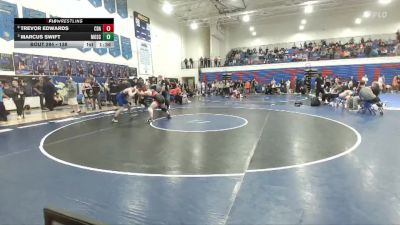 138 lbs Quarterfinal - Marcus Swift, Moscow vs Trevor Edwards, Coeur D Alene