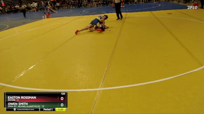 125 lbs Semis & 1st Wrestleback (8 Team) - Easton Rossman, Rocori vs ...