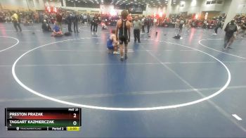 152 lbs Cons. Round 2 - Preston Prazak, IA vs Taggart Kazmierczak, IL