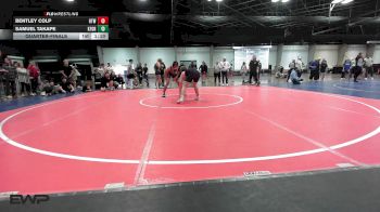 155 lbs Quarterfinal - Bentley Colp, Herrin Tiger Wrestling vs Samuel Takape, Kingfisher YellowJackets