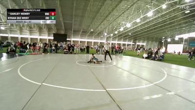 57 lbs Champ. Round 1 - Oakley Newby, Westlake Wrestling Club vs Ethan (EJ) West, Shootbox Wrestling Club